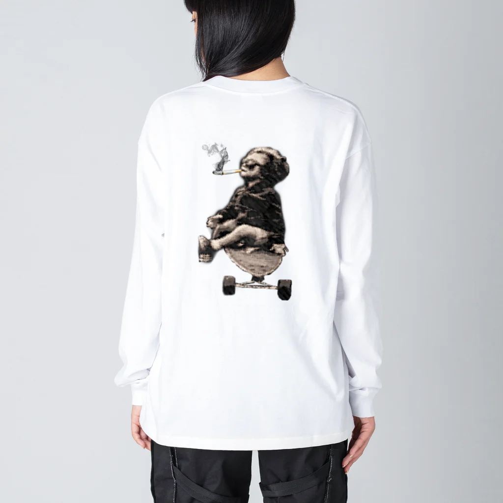 えぬえぬのヤニベビちゃん Big Long Sleeve T-Shirt