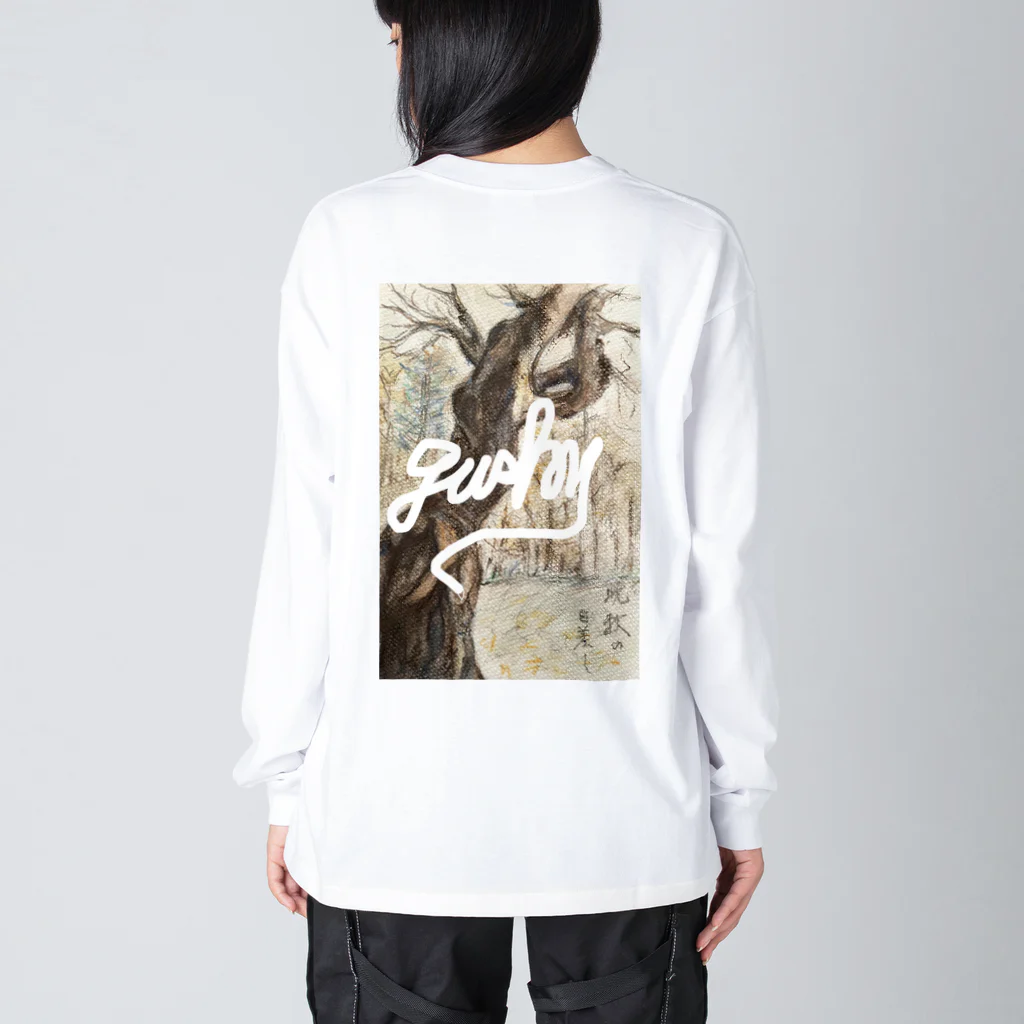 G-shyの210719 祖父 Big Long Sleeve T-Shirt