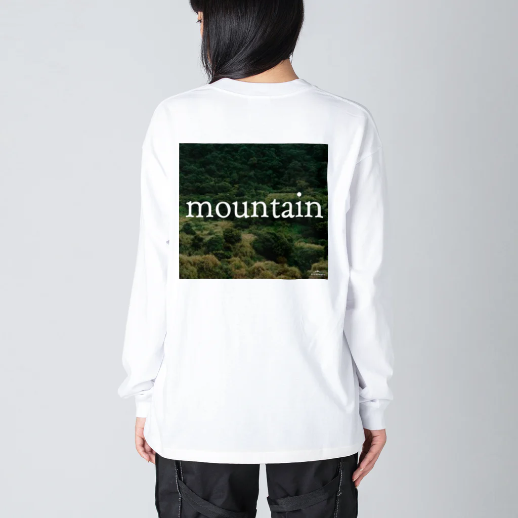 アウトドアブランドのmountain ビッグシルエットロングスリーブTシャツ