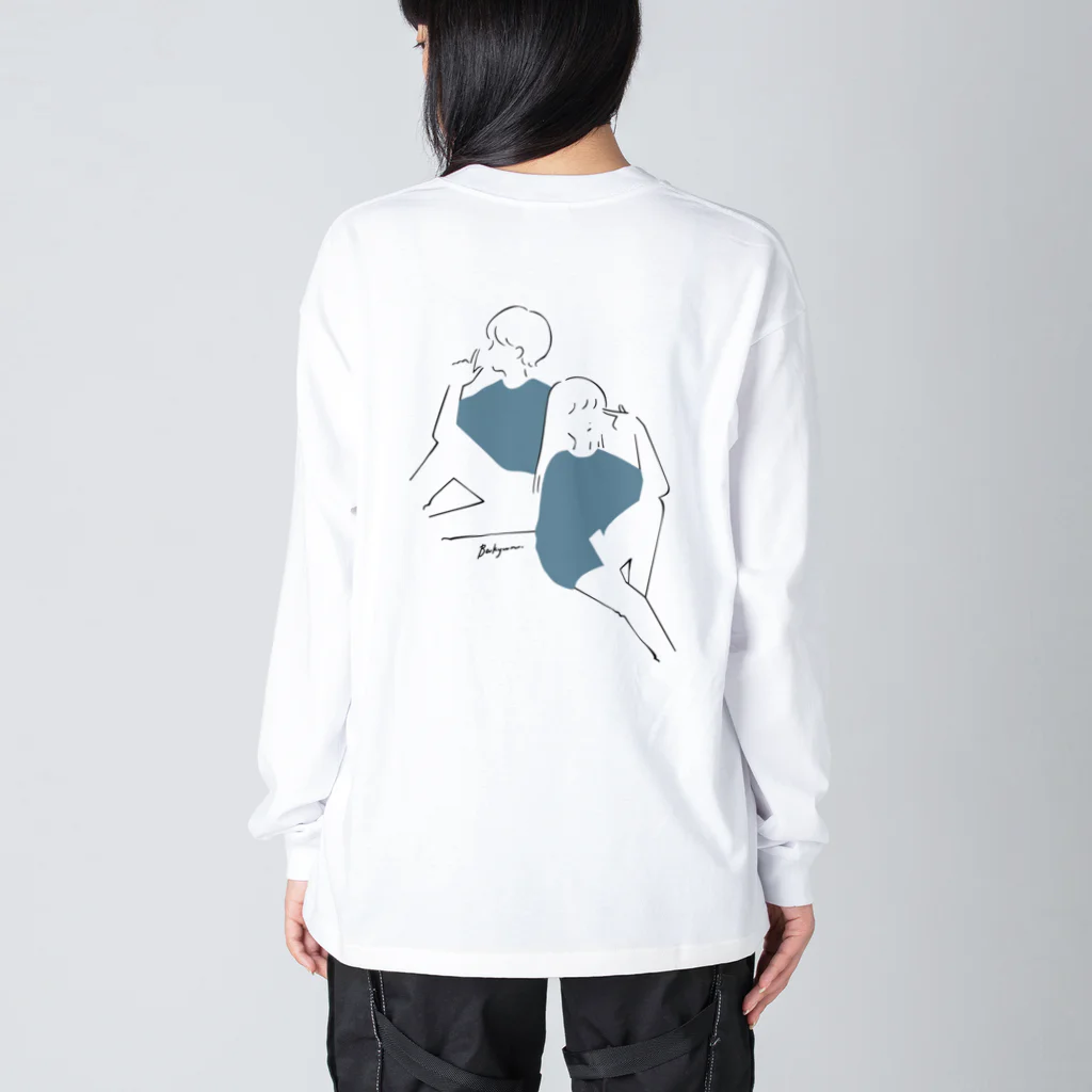 Bakyun.のBakyun. Big Long Sleeve T-Shirt