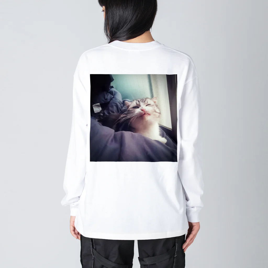 ぽいぽいまるまるの生意気まる Big Long Sleeve T-Shirt