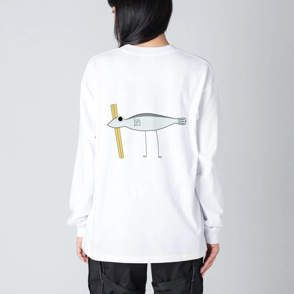 IndianShopのししゃも Big Long Sleeve T-Shirt