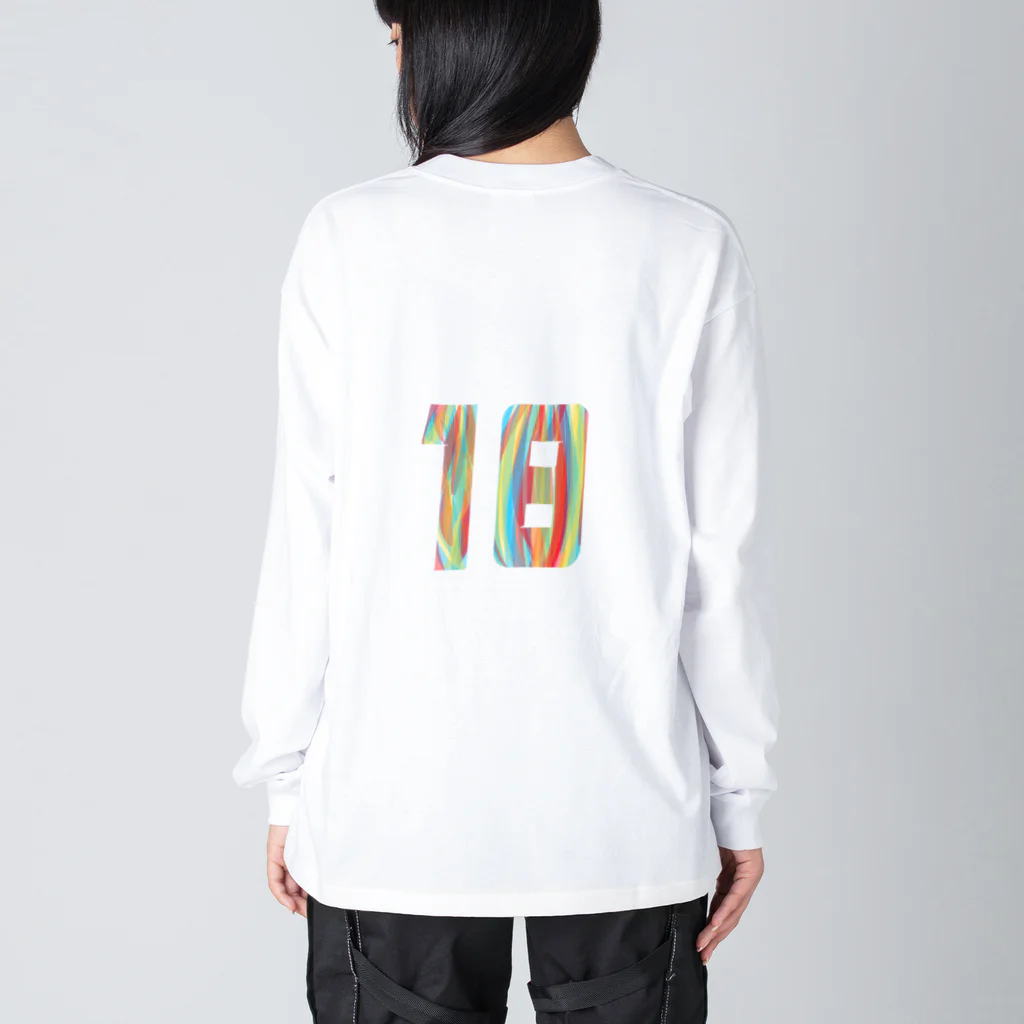 AIUFES2021のAIUFES2021 long sleeve T-shirt Big Long Sleeve T-Shirt