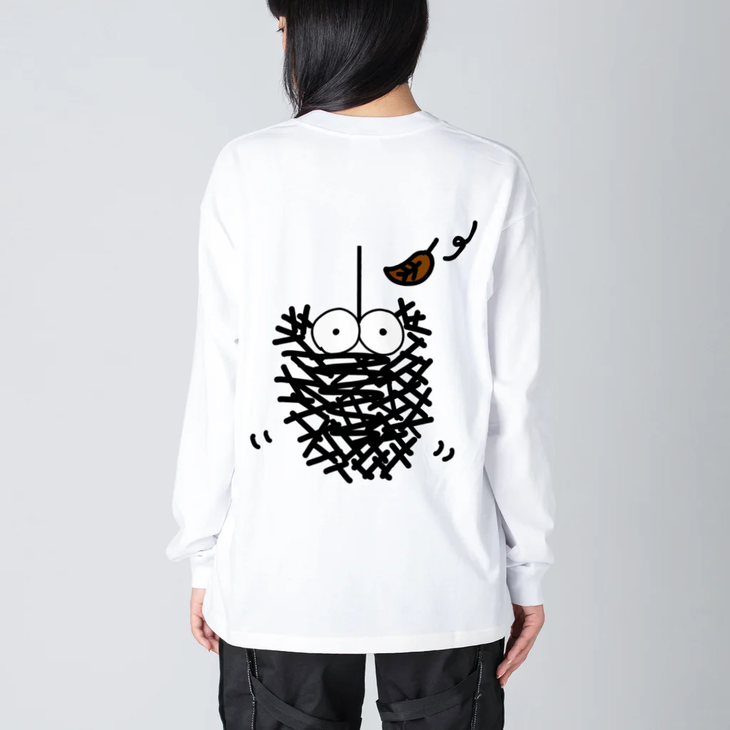 それいゆのみのむしくん ビッグシルエットロングスリーブTシャツ