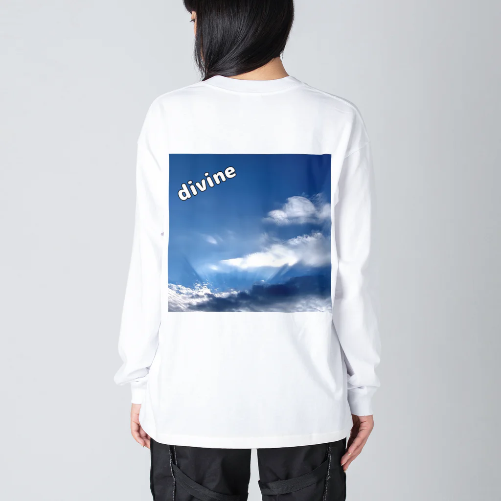 かずりんの空〜輝き〜 ビッグシルエットロングスリーブTシャツ