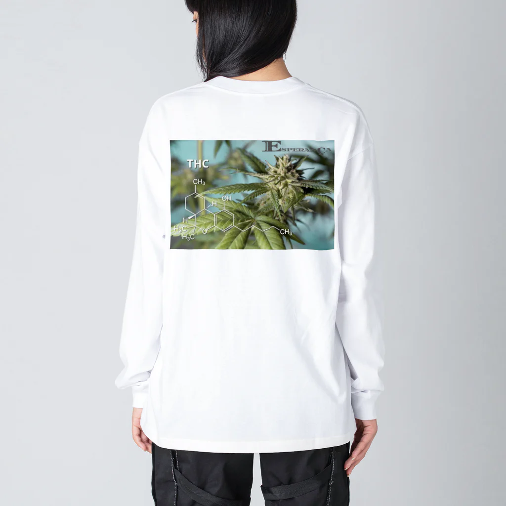 ganja manのTHC Big Long Sleeve T-Shirt