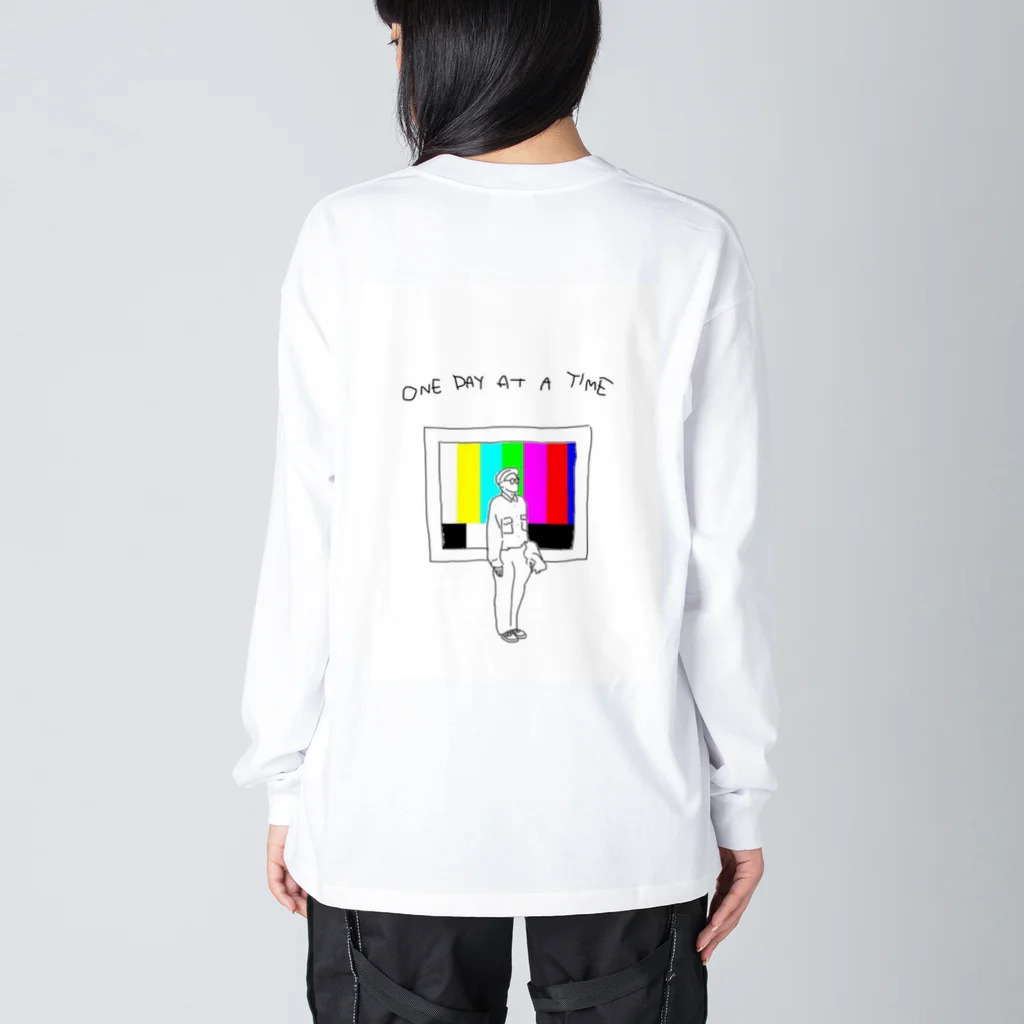 メガネくんのメガネくん。 Big Long Sleeve T-Shirt