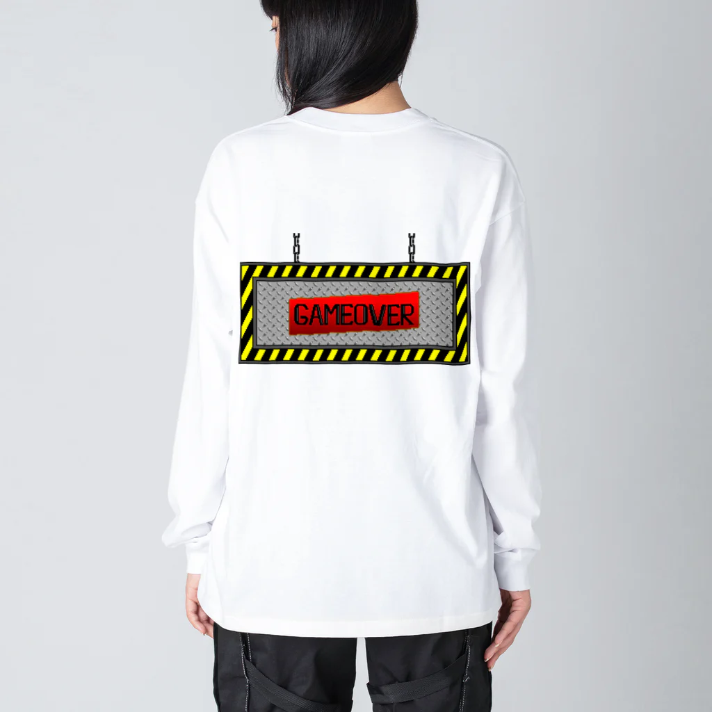 ドット絵アイテムのハート Big Long Sleeve T-Shirt