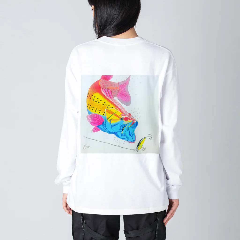 DGの虹バス🐟 Big Long Sleeve T-Shirt