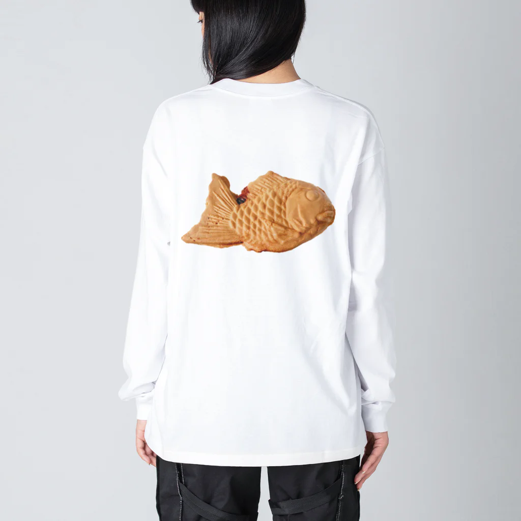 うさぎちゃんアイランドの背中にもTAIYAKI Big Long Sleeve T-Shirt