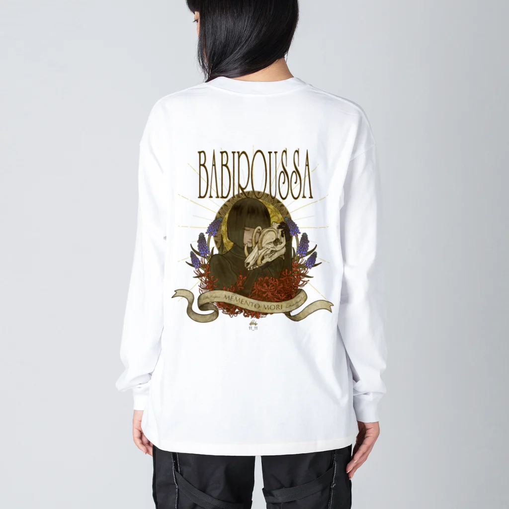 竹条いちいのメメントモリ Big Long Sleeve T-Shirt