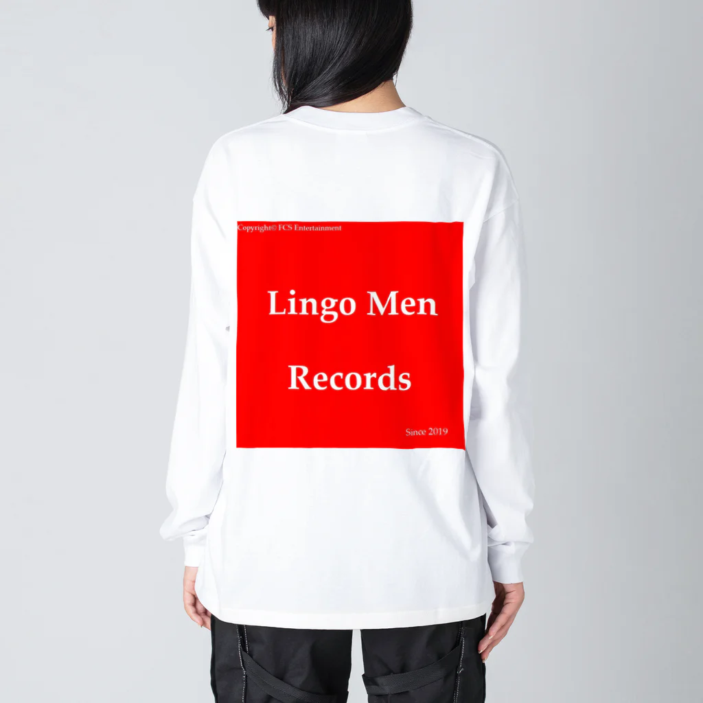 FCS Entertainmentの#Lingo_Men_Records Big Long Sleeve T-Shirt