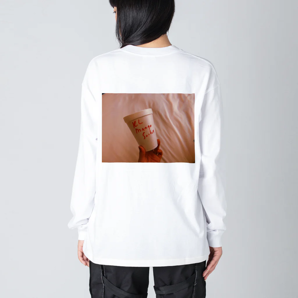 枠T専門店『Frame』の写真枠T/マンゴージェラート Big Long Sleeve T-Shirt