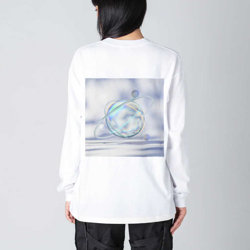 Ramen ShopのGlass dispersion Big Long Sleeve T-Shirt