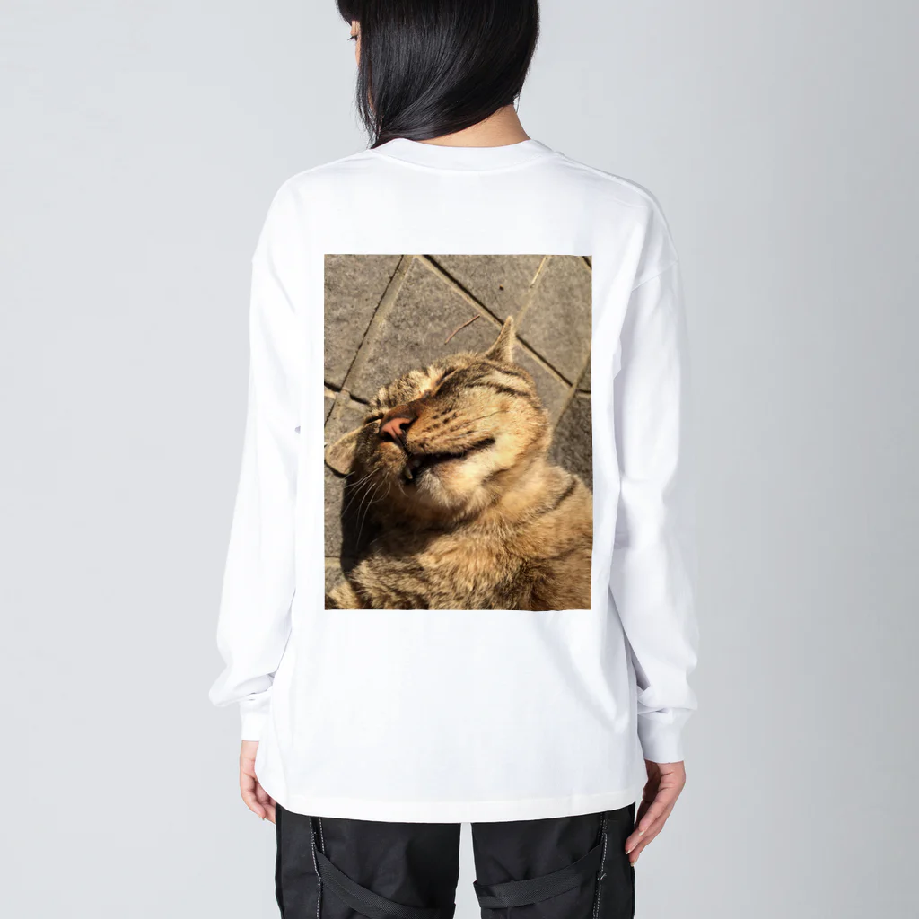 あまりの猫（無防備） Big Long Sleeve T-Shirt