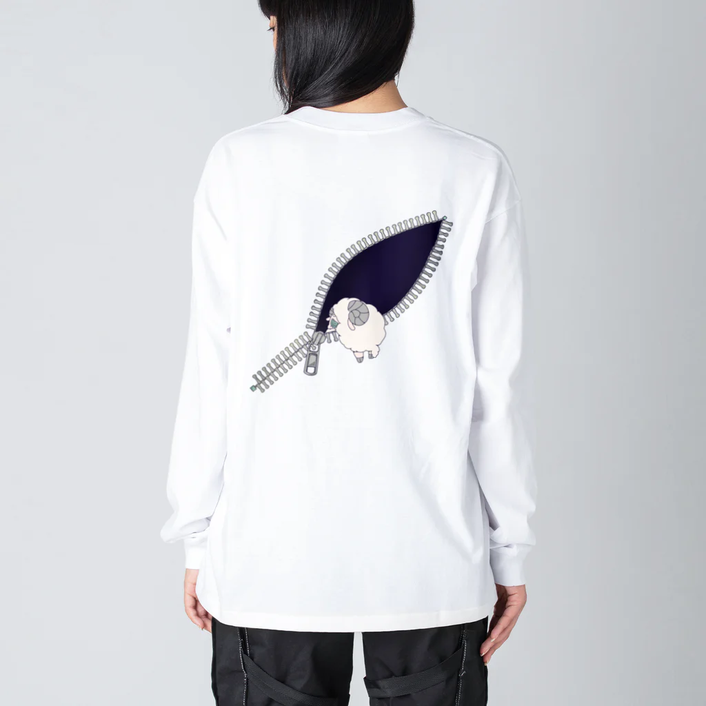 もなこの羊ちゃん2 Big Long Sleeve T-Shirt