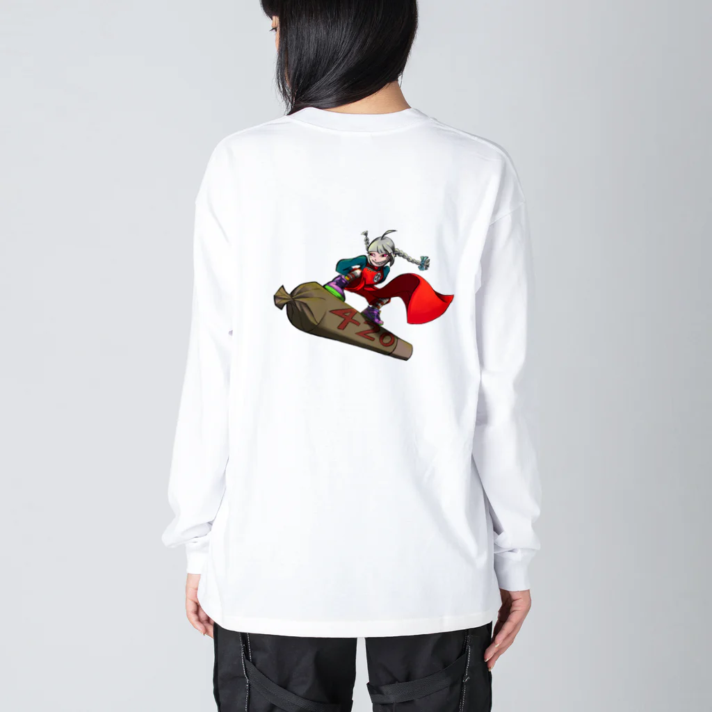 カットネギのビス　カンナ Big Long Sleeve T-Shirt