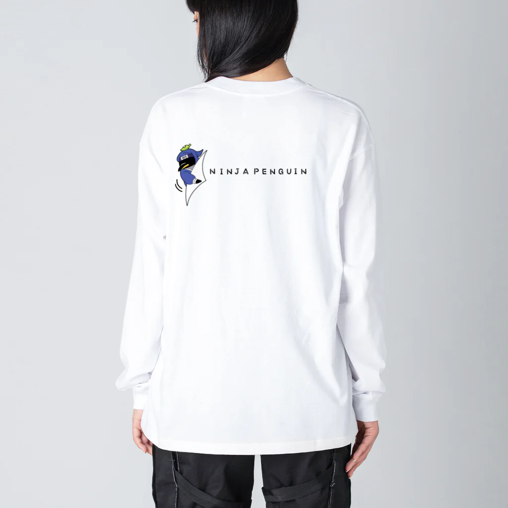 さくらい屋の忍者ペンギン ビッグシルエットロングスリーブTシャツ