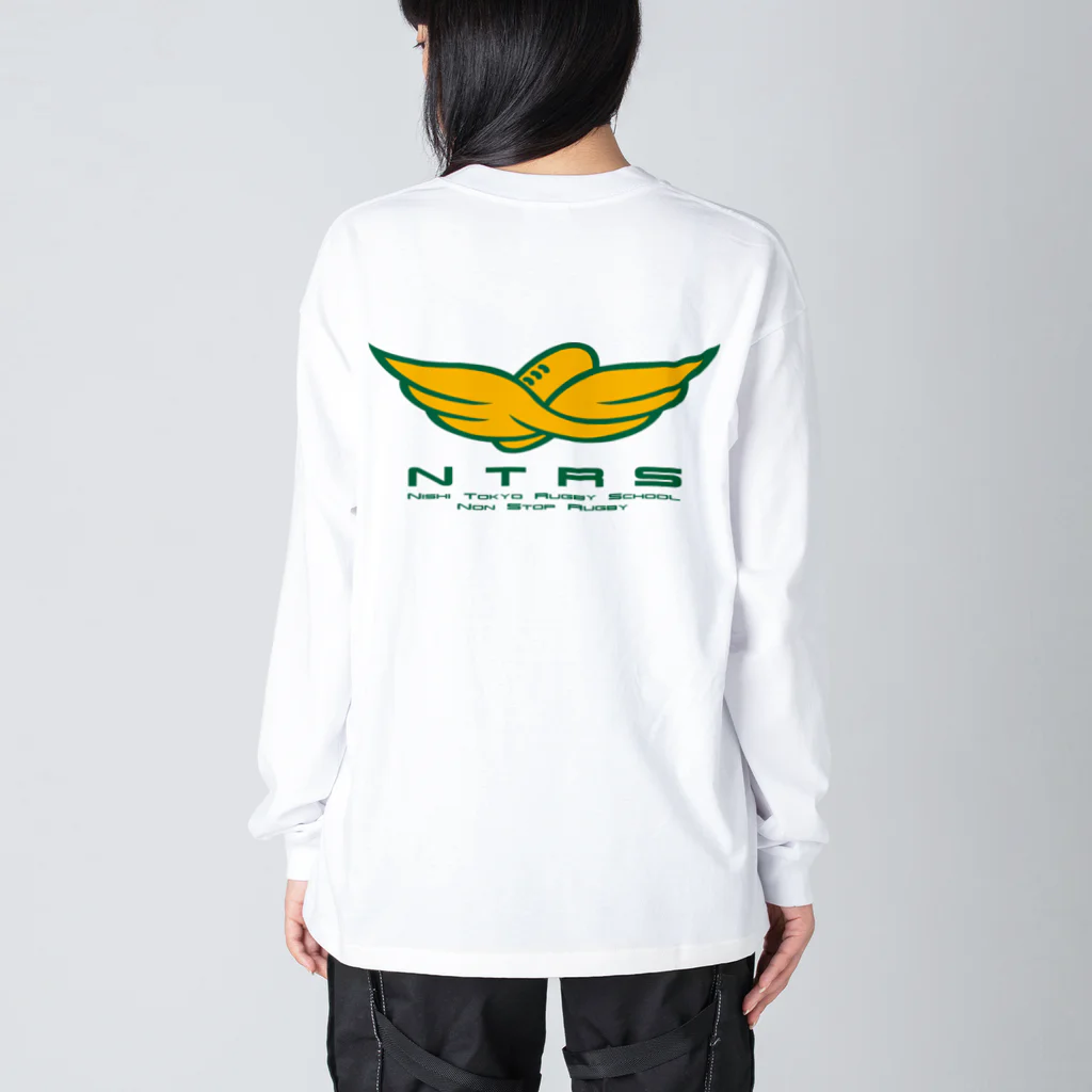 NTRSオフィシャルグッズストアのNTRS：ピクトグラム（NSR）シリーズ ビッグシルエットロングスリーブTシャツ