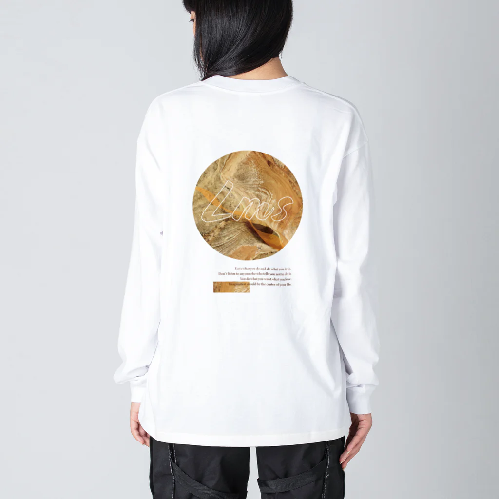 🌞 LMS 💫のLMS(stone①） Big Long Sleeve T-Shirt