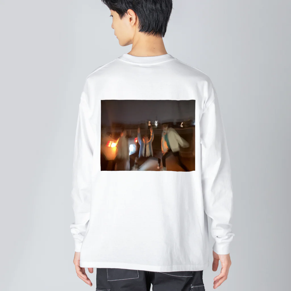 システマ official goods storeのSAKYON NO OWARI Big Long Sleeve T-Shirt