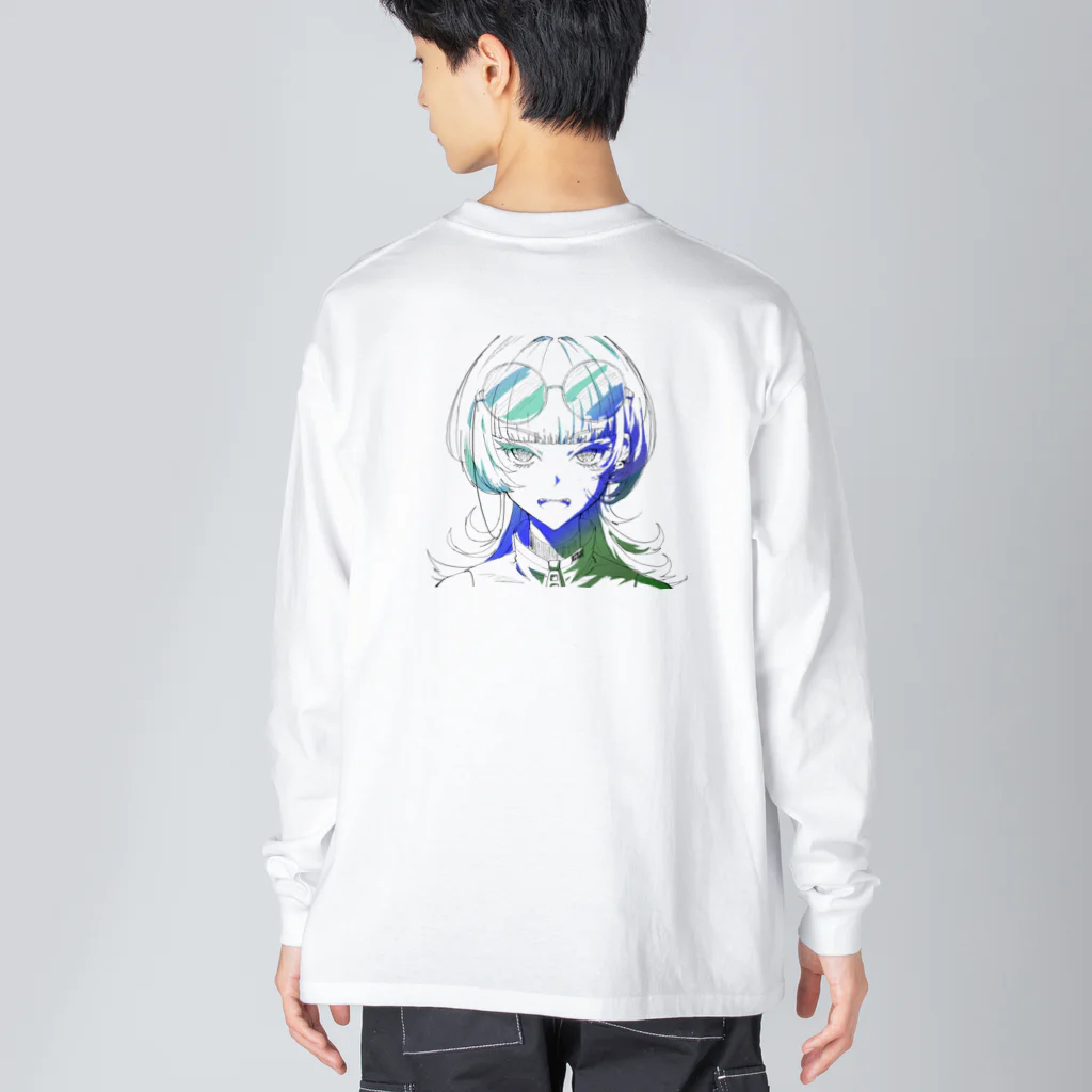 水野みずのの水野みずのグッズ Big Long Sleeve T-Shirt