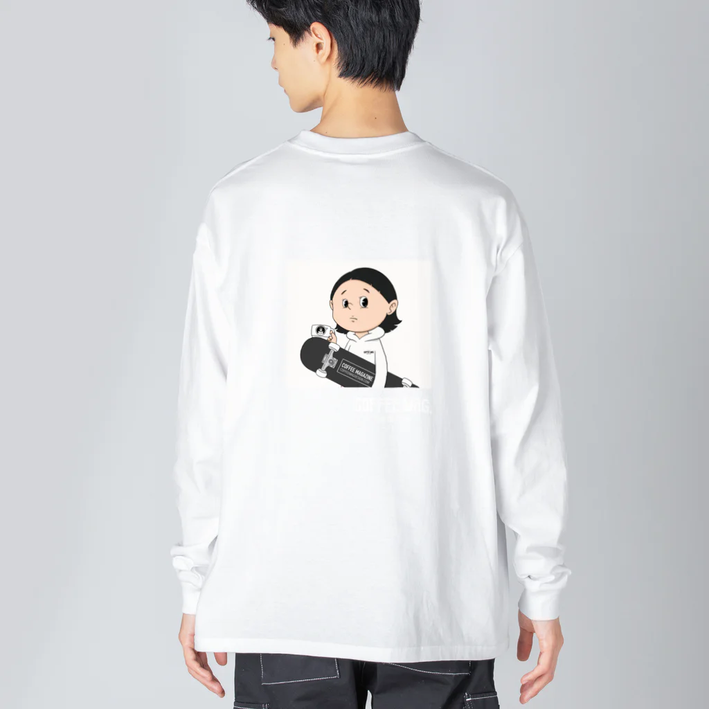 IMUA_WORKSのイムアカフェ Big Long Sleeve T-Shirt