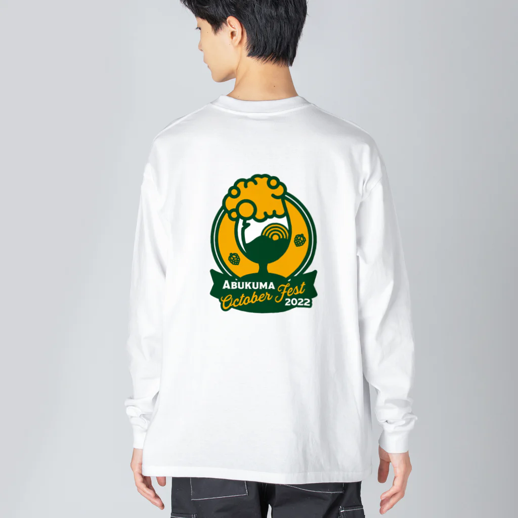 あぶくまオクトーバーフェスト Official Goods2022のあぶくまオクトーバーフェストOfficial Goods Big Long Sleeve T-Shirt