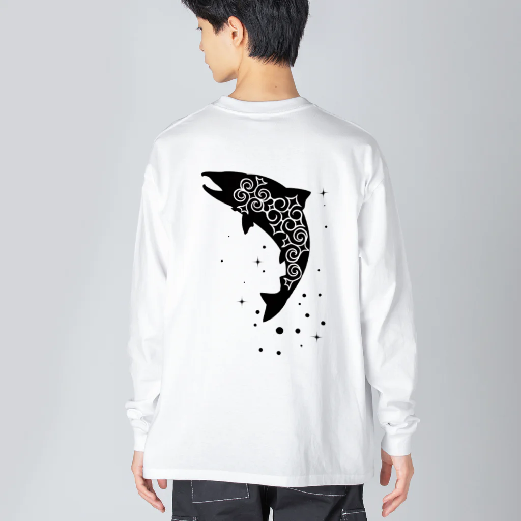 MONMONのkamuy cep peraykar Big Long Sleeve T-Shirt