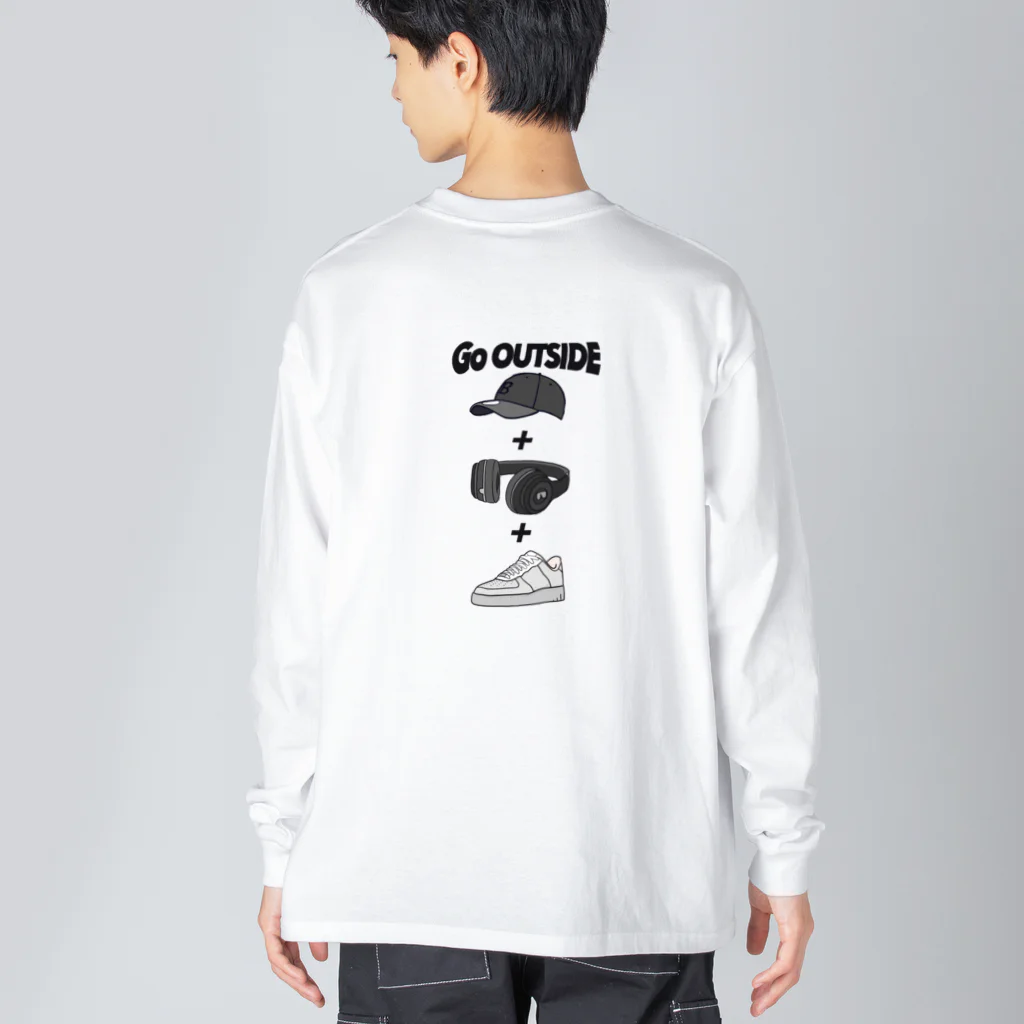 BONDcompanyのGoOutsidE Big Long Sleeve T-Shirt