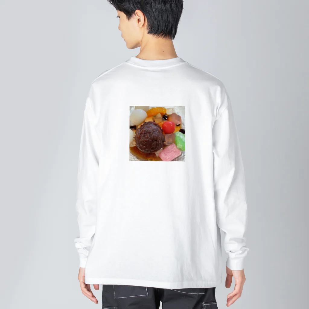 あゆのしおやきの白玉あんみつ Big Long Sleeve T-Shirt