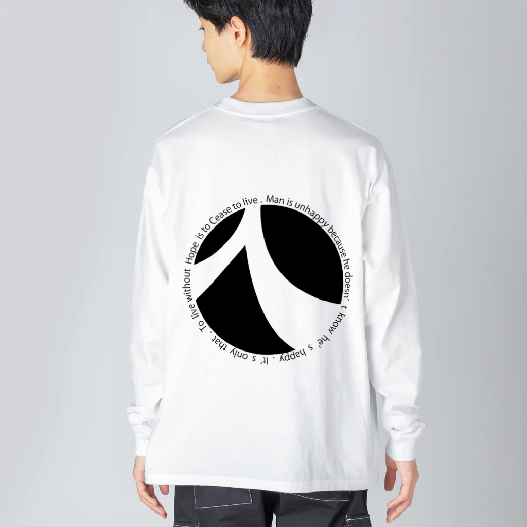 konkonkunのRIN-Co. ブランド Big Long Sleeve T-Shirt