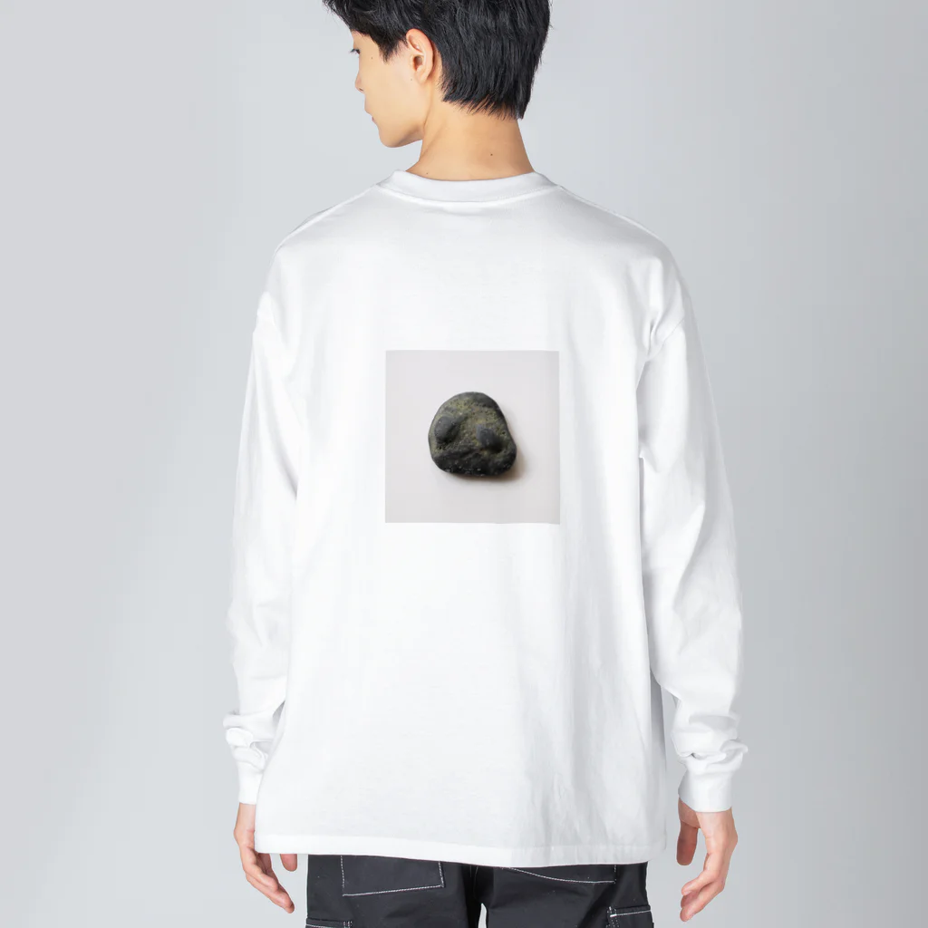 石と海の星空みたいな石 Big Long Sleeve T-Shirt