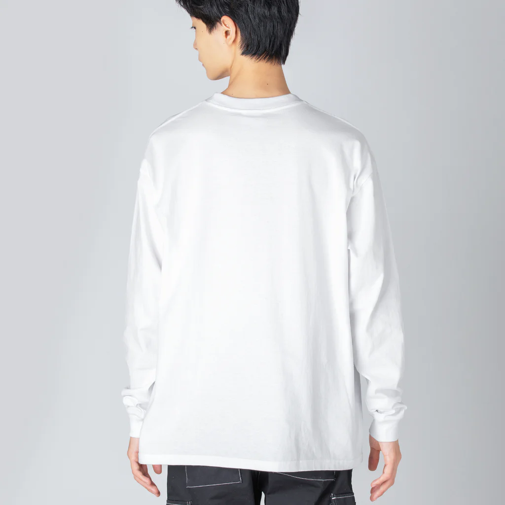 創作男子・稲冨の和装男子:白い彼岸花 Big Long Sleeve T-Shirt
