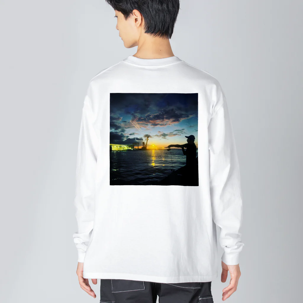 つれない農家のkeep cast for sunrise. ビッグシルエットロングスリーブTシャツ