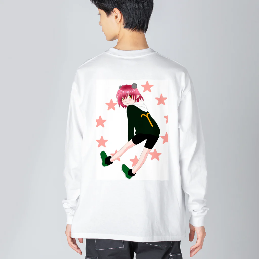 C-Earthのうさみみ兄さん Big Long Sleeve T-Shirt