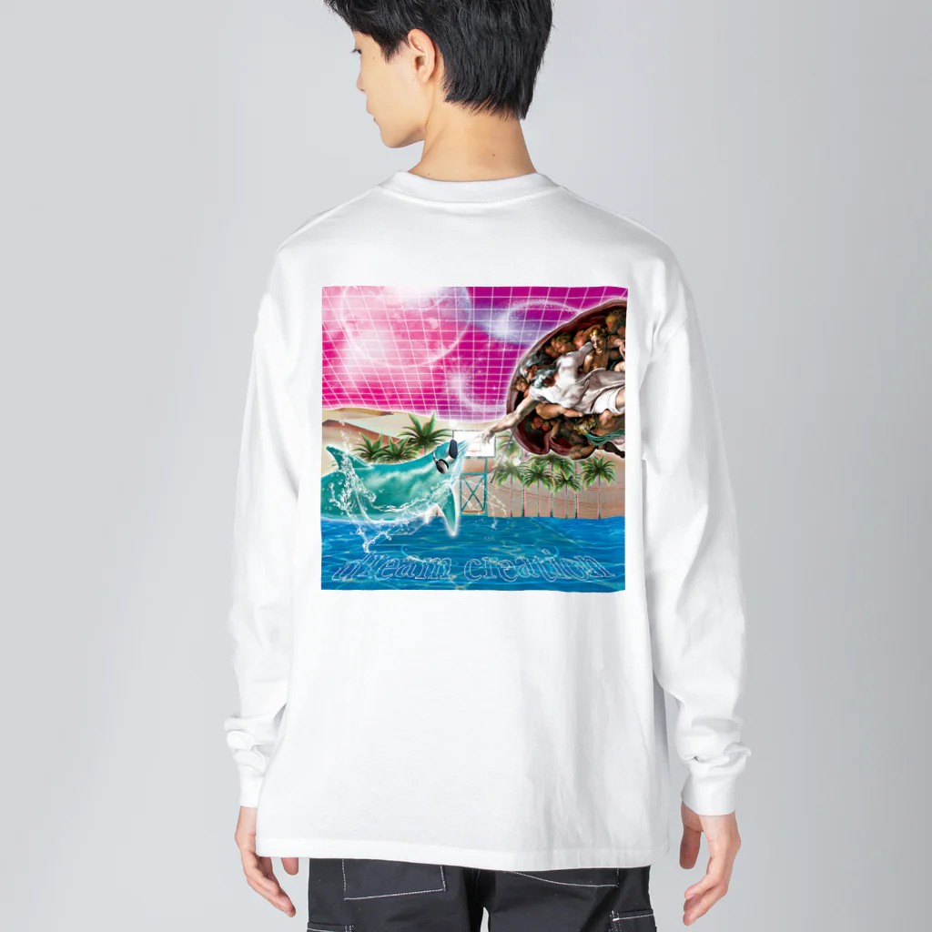 XSXSHOPの夢創造 Big Long Sleeve T-Shirt