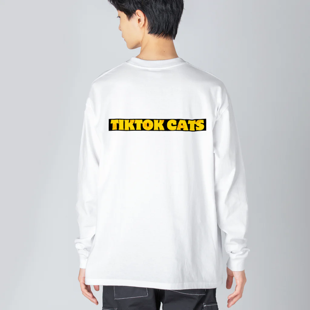 くぅTikTok猫部のTikTok猫部６にゃんビッグシルエットロンＴ ビッグシルエットロングスリーブTシャツ