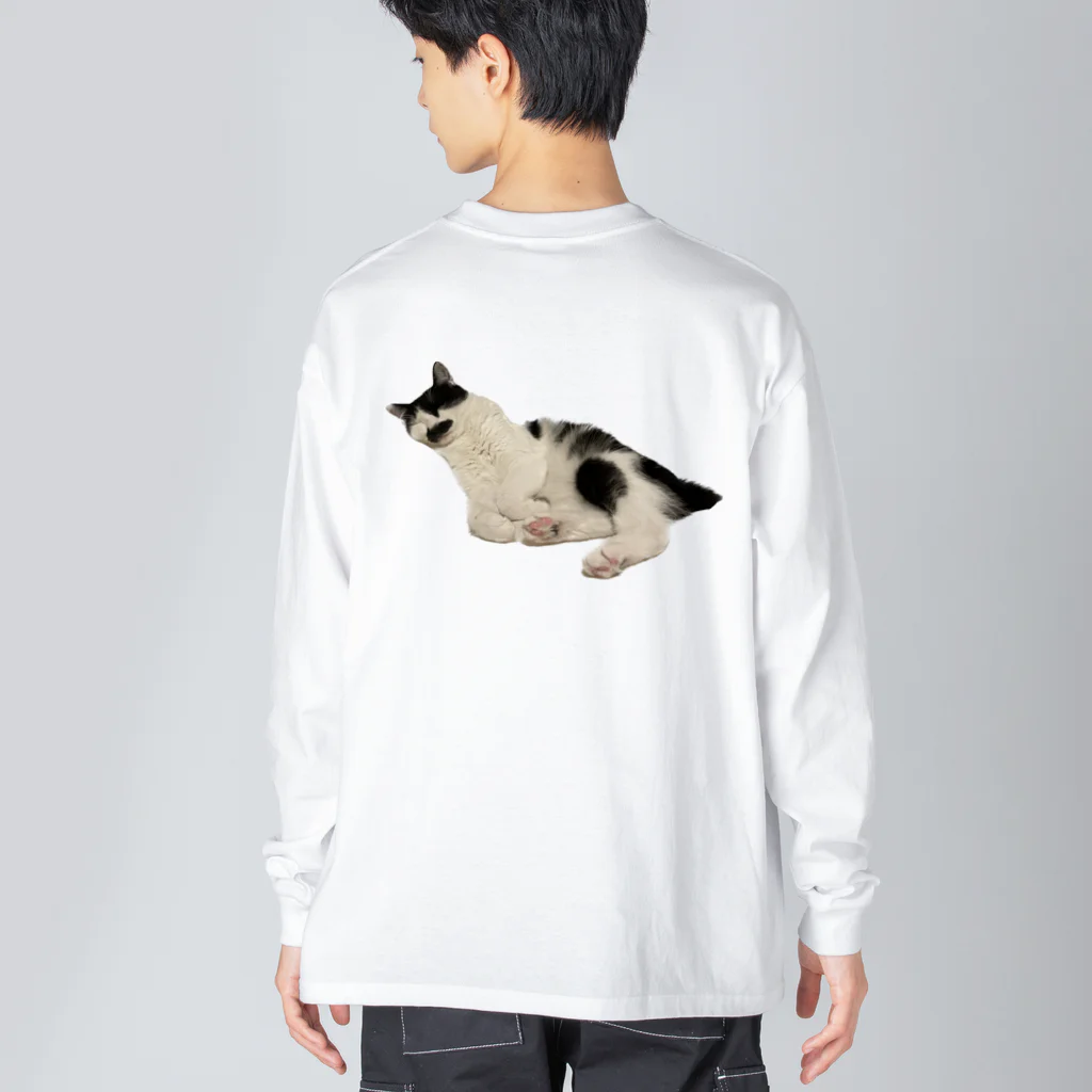 Yumeneko_loveyouの力丸ロングスリーブTシャツ Big Long Sleeve T-Shirt