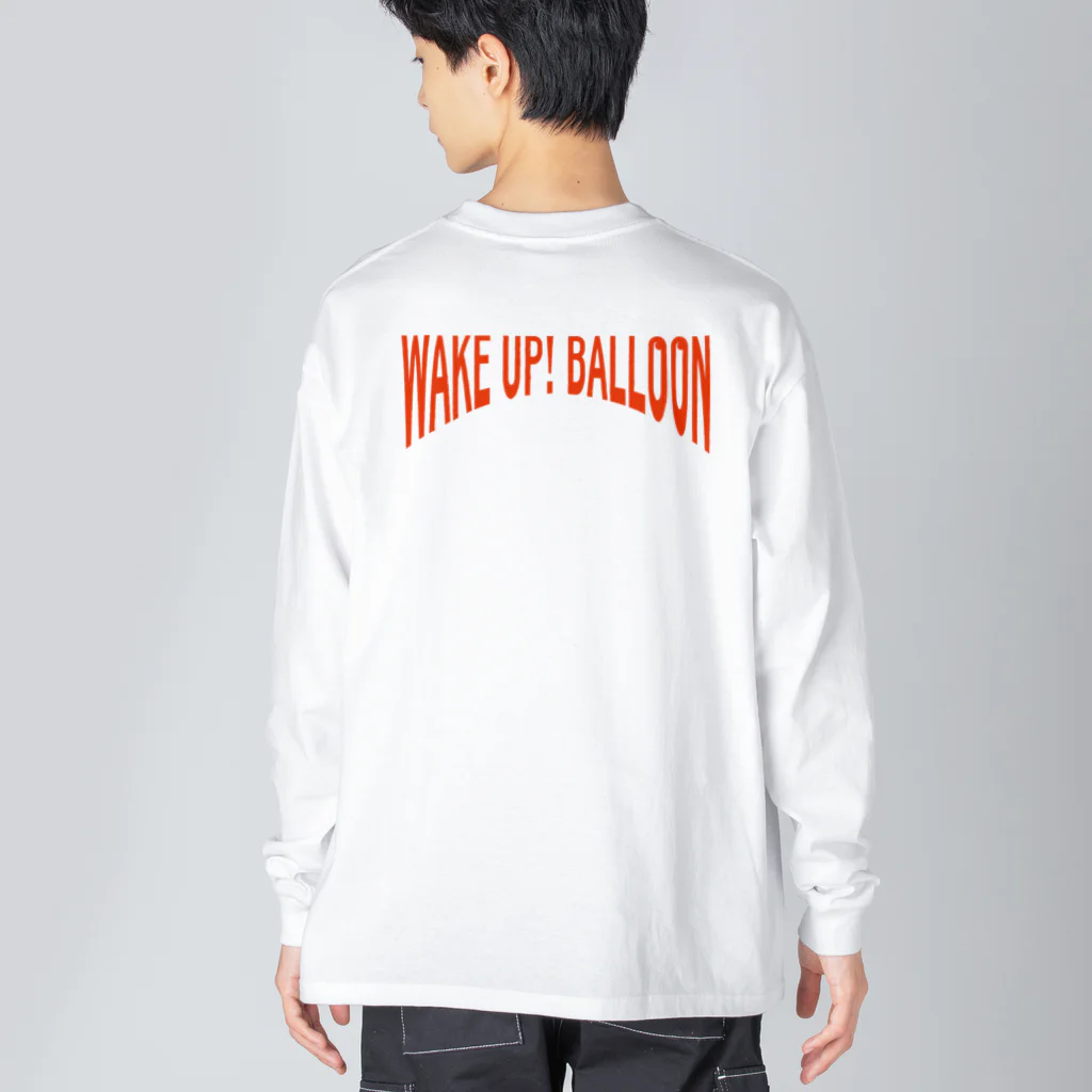 WakeUp!BalloonのRedBalloon Big Long Sleeve T-Shirt