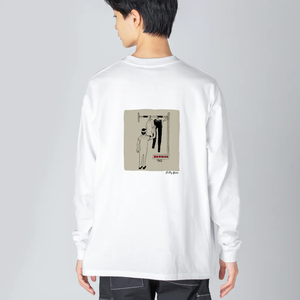 fullygumのmachine hogs Big Long Sleeve T-Shirt