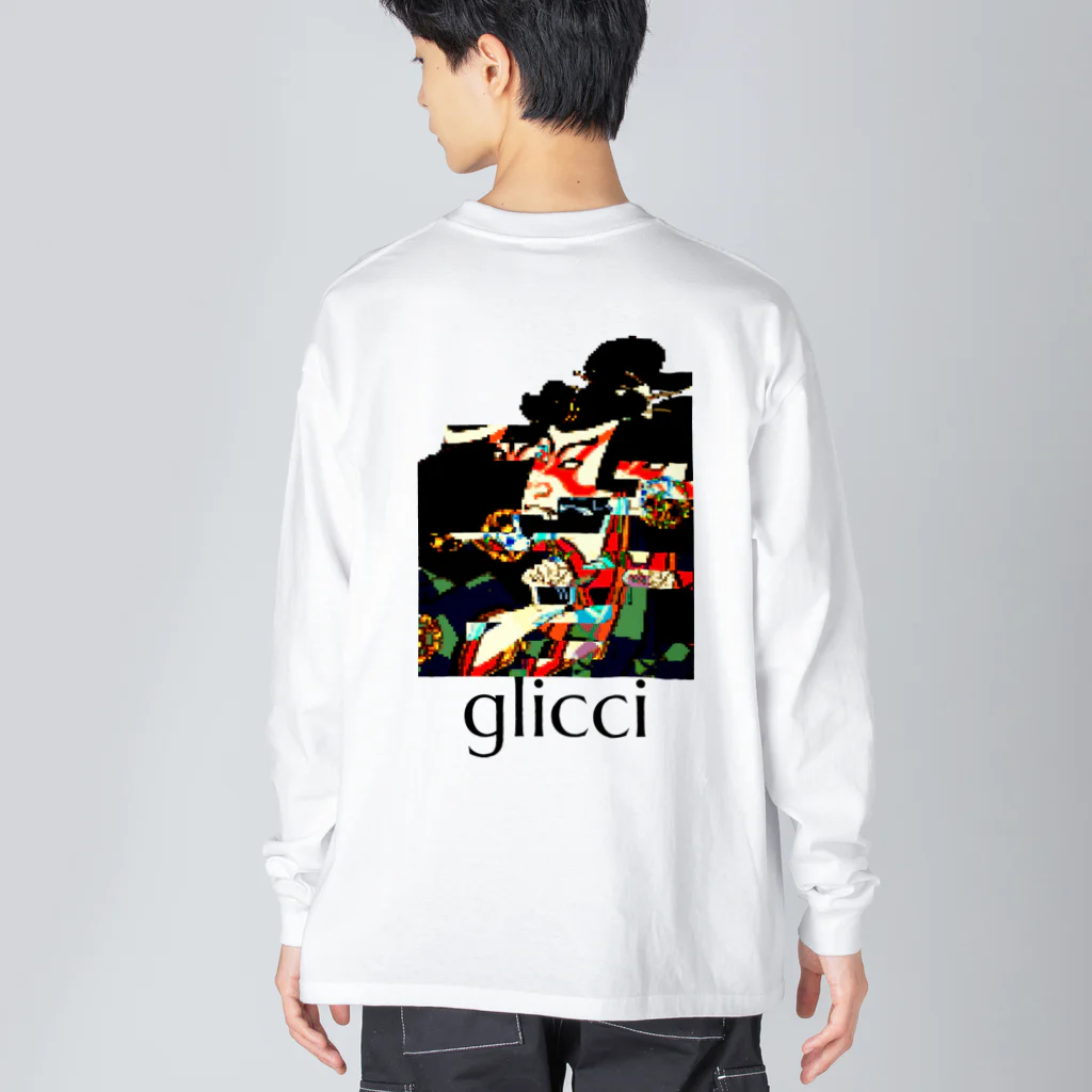 glicciの00666_w ビッグシルエットロングスリーブTシャツ