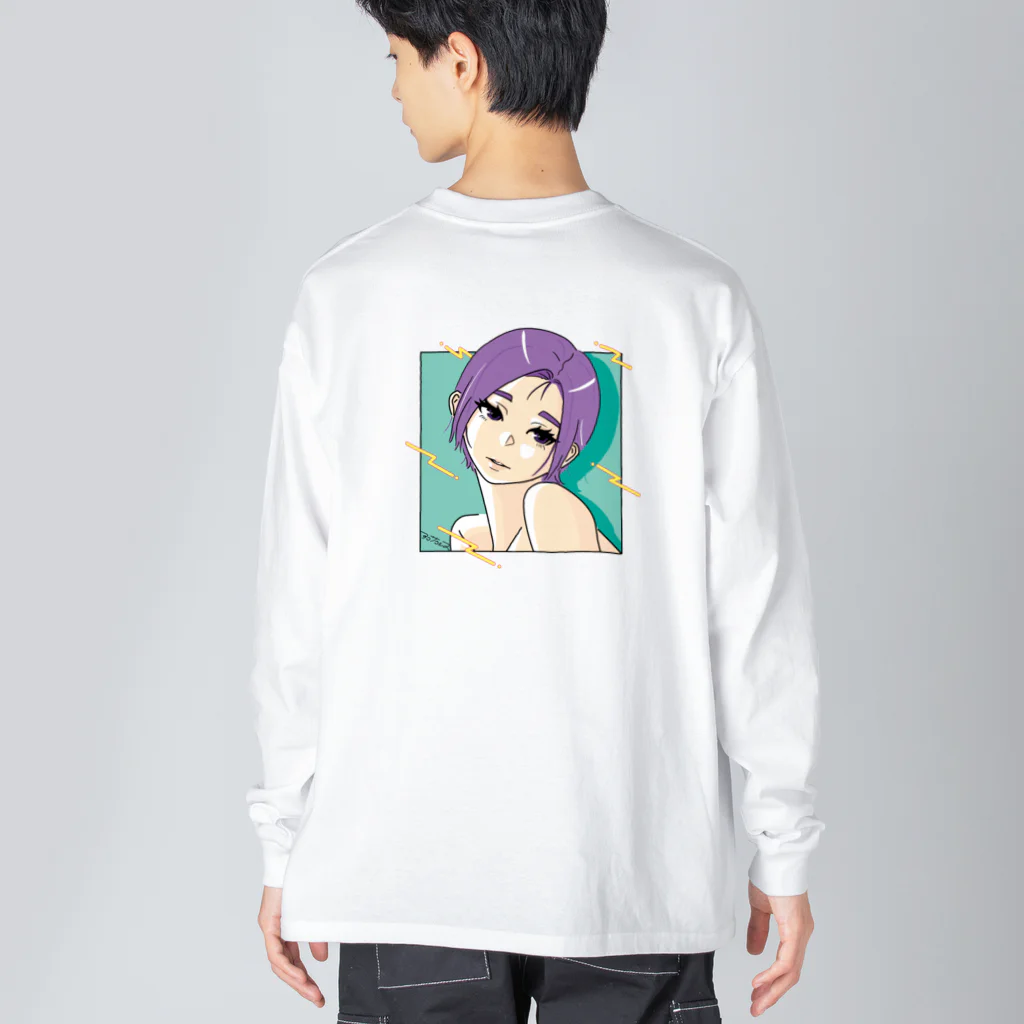 アロサウルスのはる３ Big Long Sleeve T-Shirt