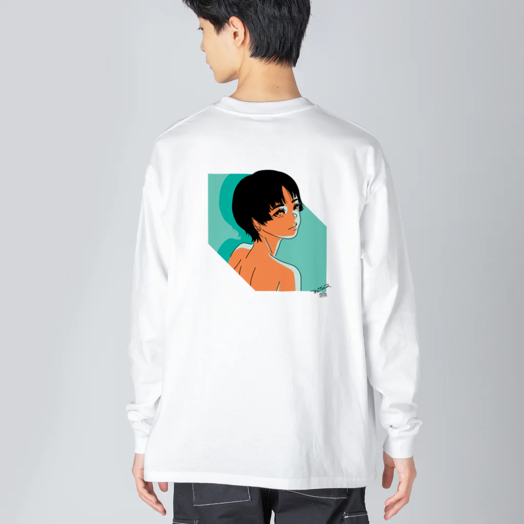 アロサウルスのreflection Big Long Sleeve T-Shirt