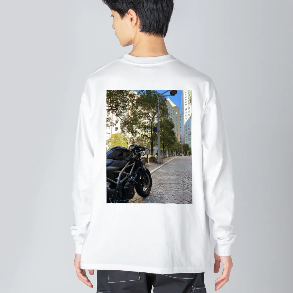 hige_bikeのSV ビッグシルエットロングスリーブTシャツ