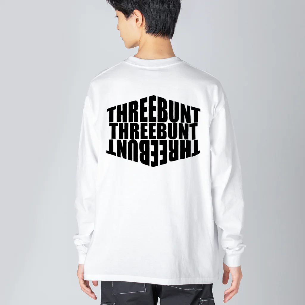 No.1632のTHREE BUNT (スリーバント） Big Long Sleeve T-Shirt