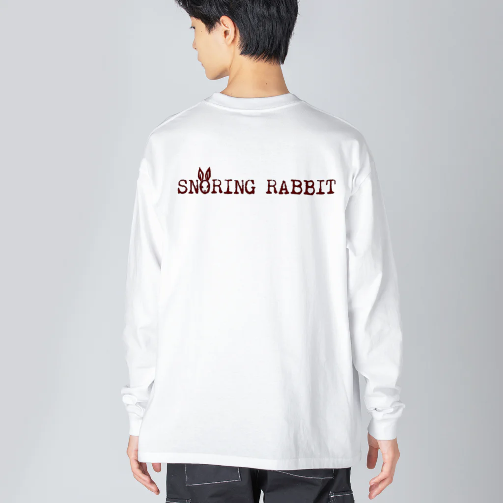 SNORING RABBIT × SNORING ORCAのscene 01 ビッグシルエットロングスリーブTシャツ