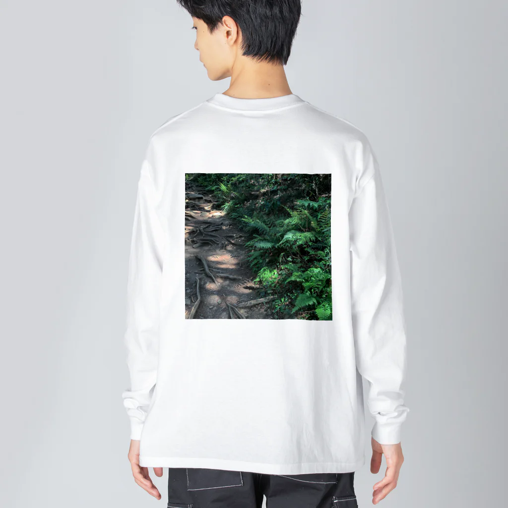 plantsandtokyoのFerns｜TSUKUBASAN ビッグシルエットロングスリーブTシャツ