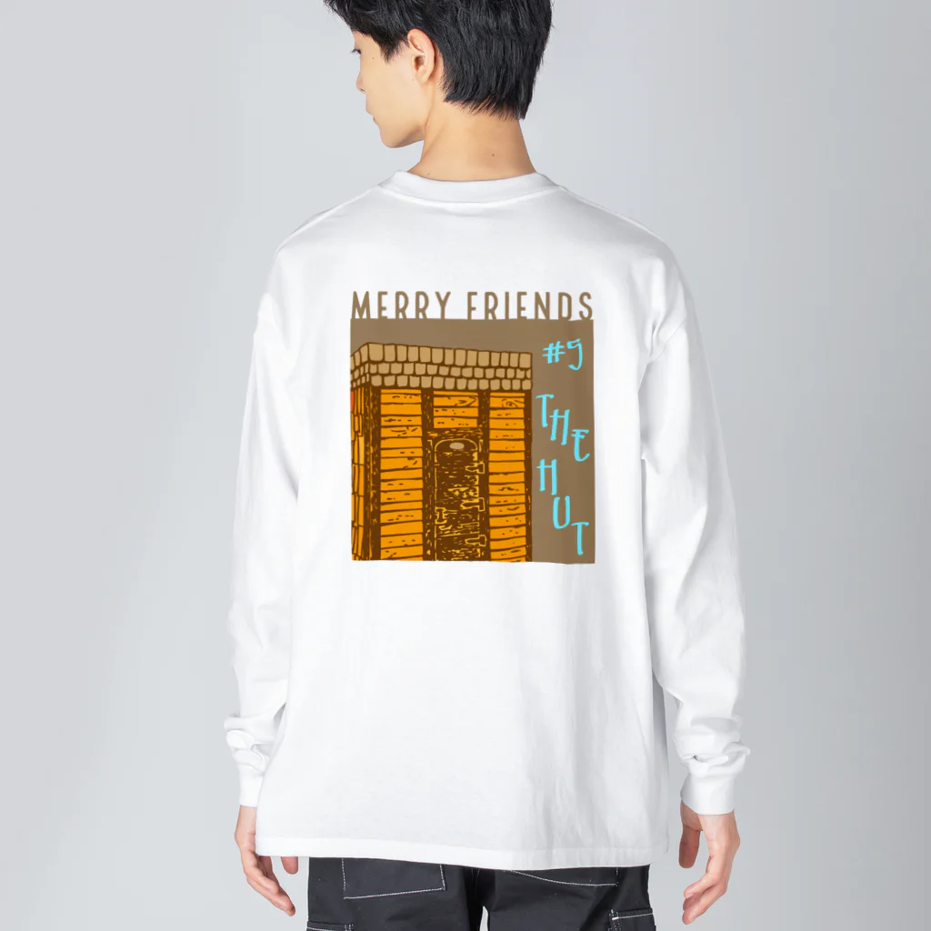 ANii's SquareのMerry Friends No.5 "The hut" Big Long Sleeve T-Shirt