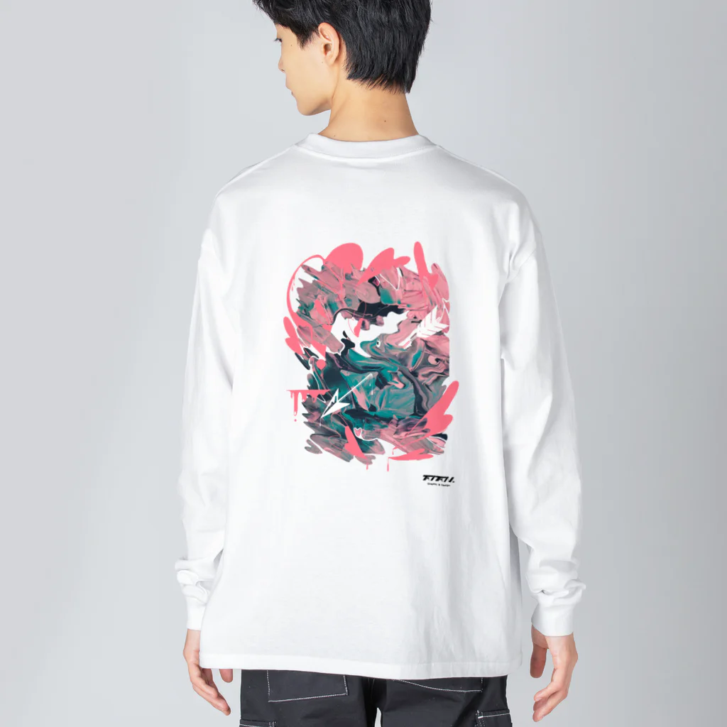 TAITAN Graphic & Design.の08.Cupid  Big Long Sleeve T-Shirt